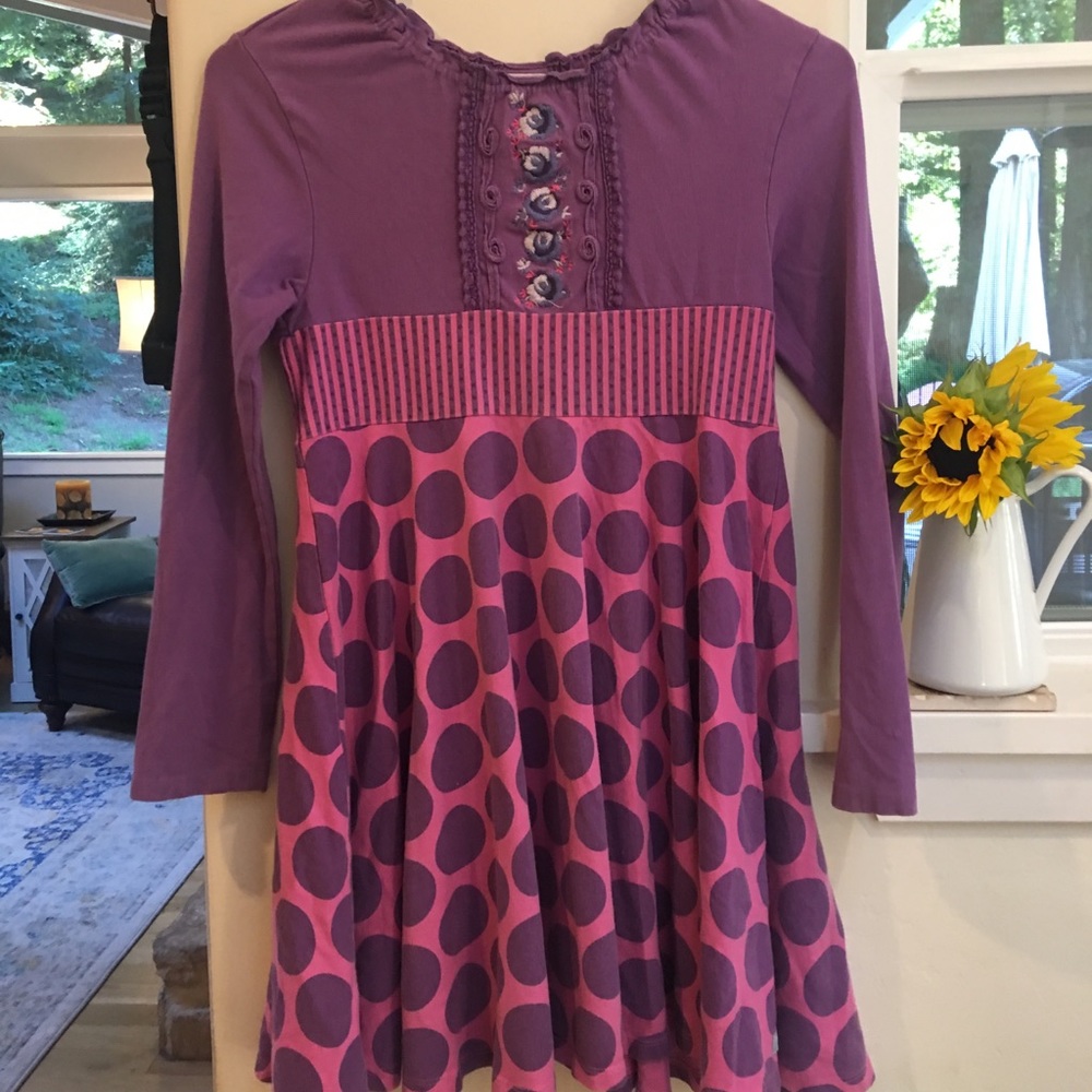 Naartjie girls long sleeved dress